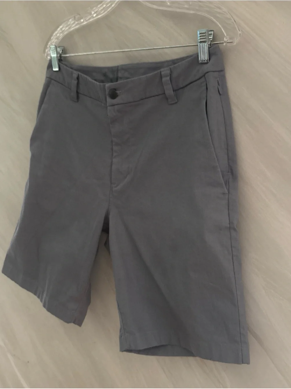 Lululemon Men’s 32 Grayish Blue ABC Commission Short Classic 9“ LM7AUES Golf
